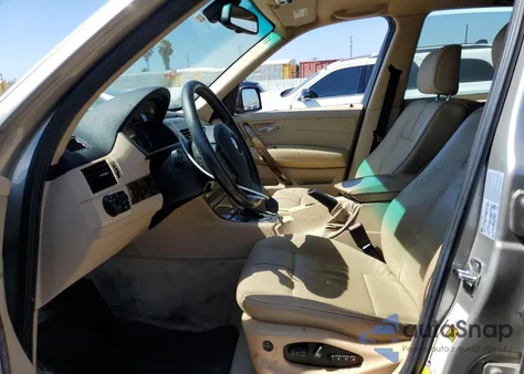 2007 BMW X3 3.0Si z USA, uszkodzony, nr VIN WBXPC93437WF06136